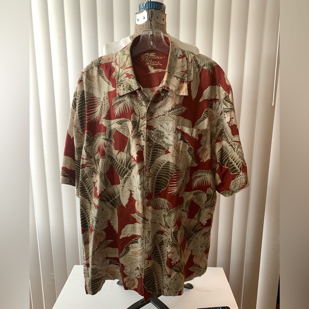 Jamaica Jaxx Short Sleeve Shirt Size XL Preowned